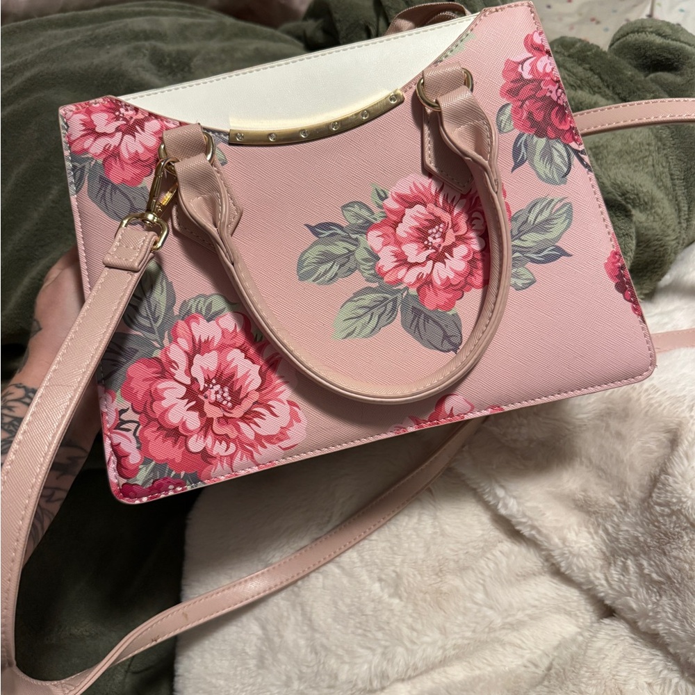 Floral Pink Handbag
